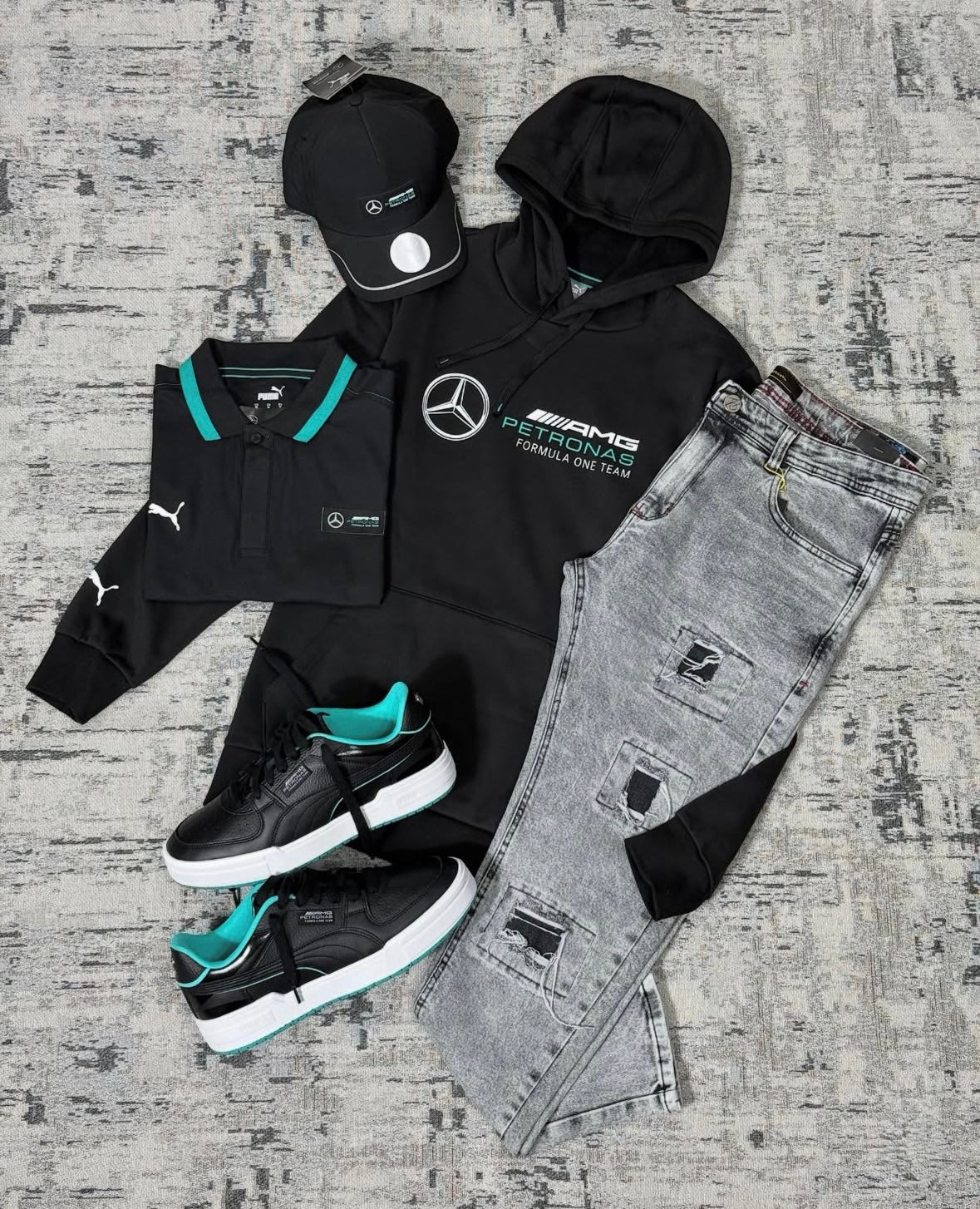 Kit Completo Mercedes AMG Pma 5 Peças