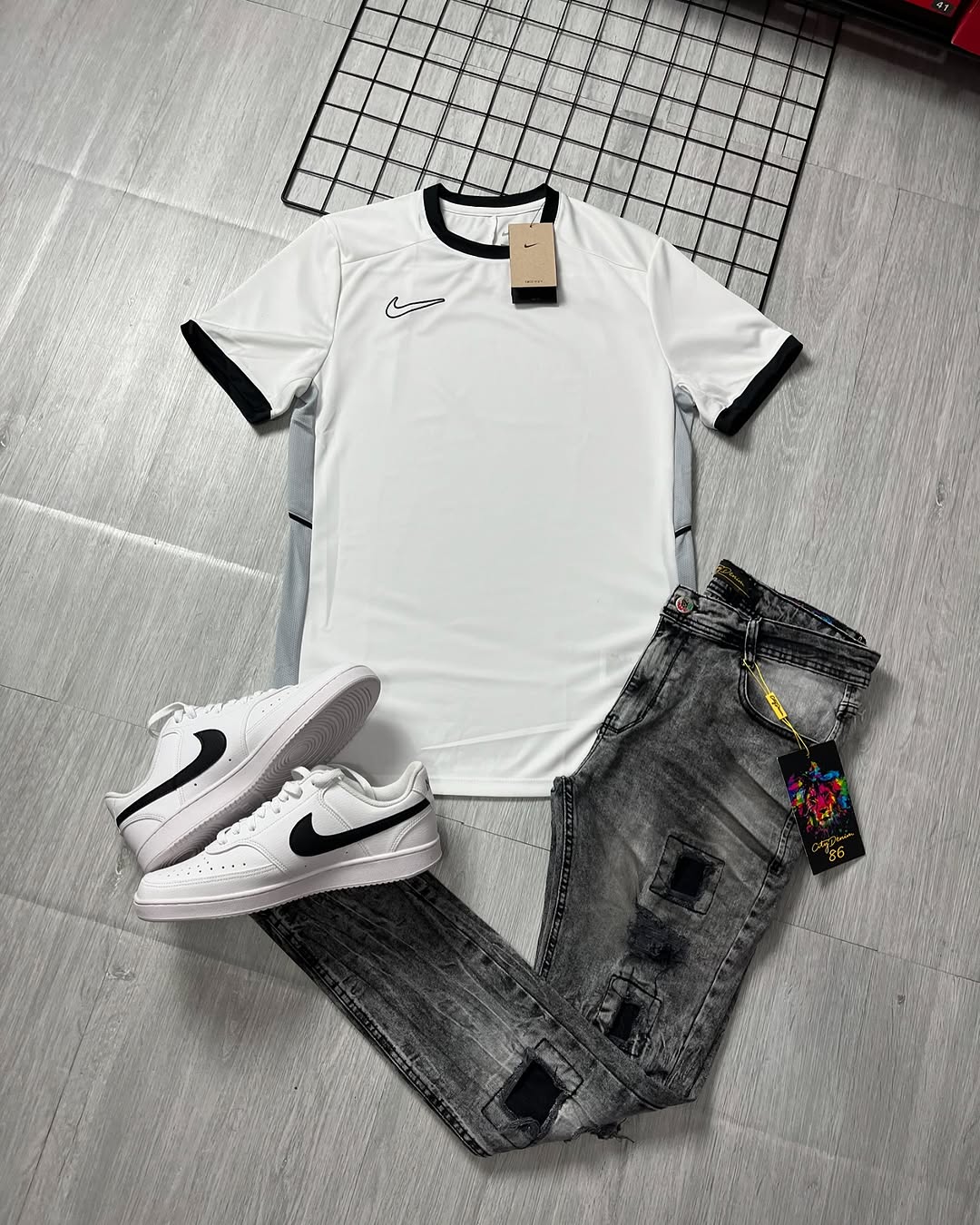 Kit NK Jogador Completo com Tênis NK Court Vision