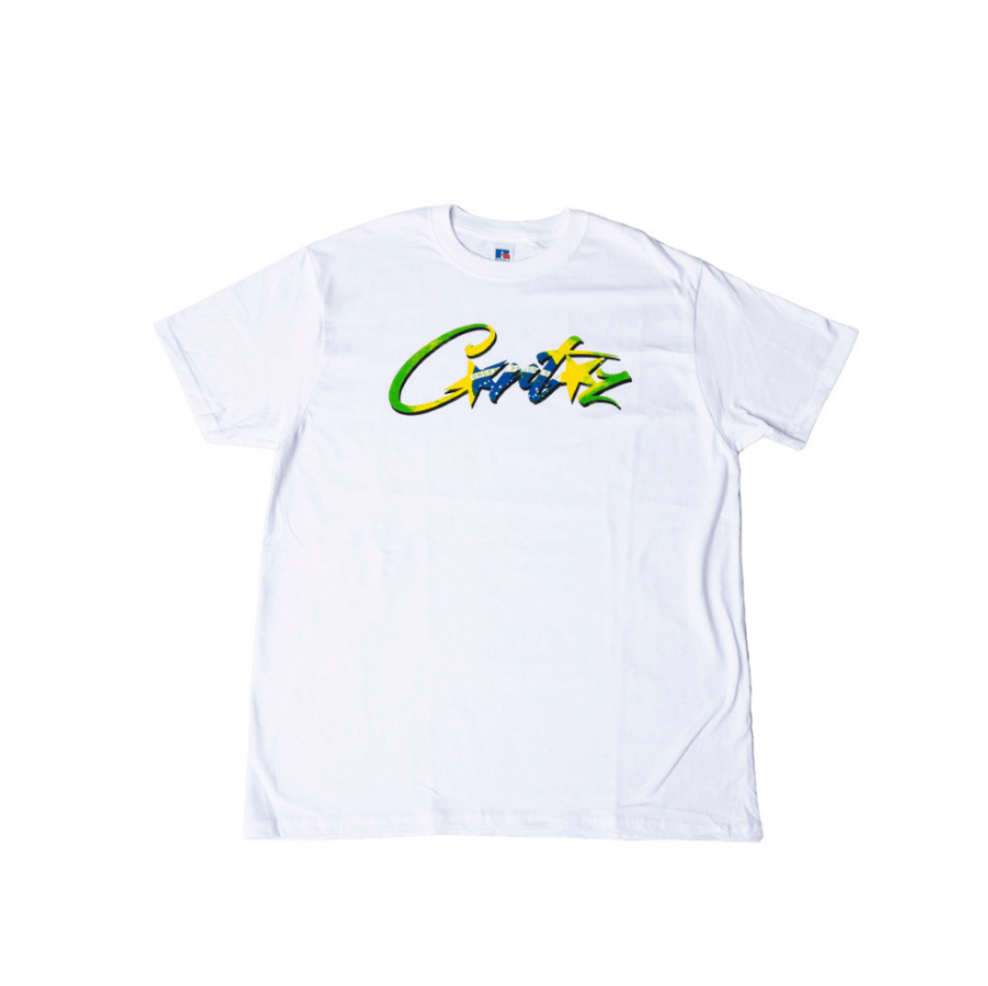 Camiseta Corteiz Brazil White