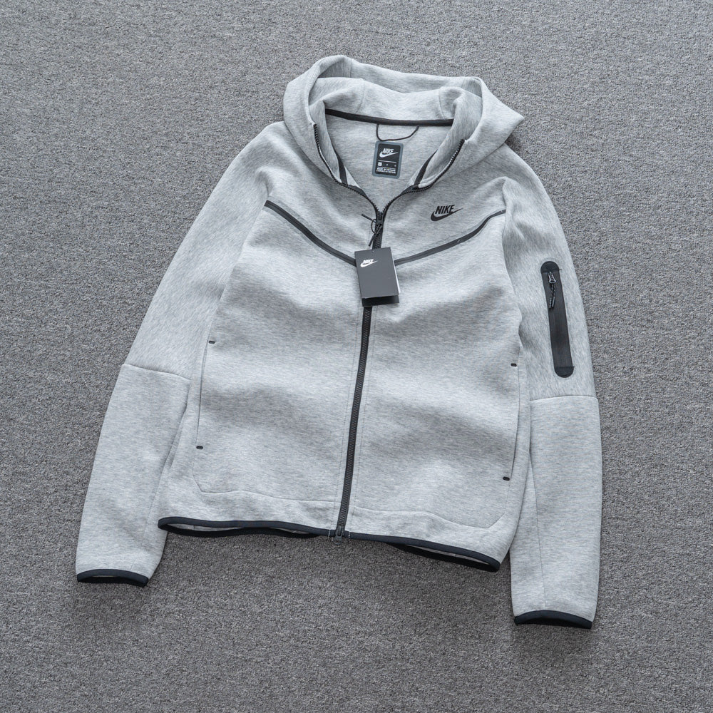 Conjunto NK Tech Fleece Cinza