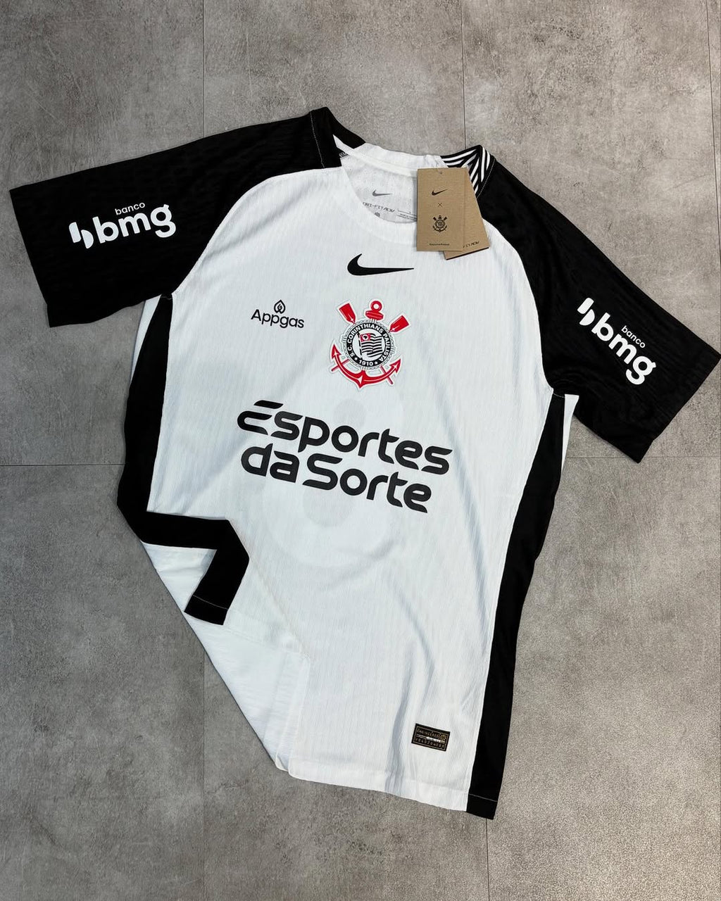 BOX ESPECIAL NK X CORINTHIANS CAMISA NOVA 25/26 COM PERSONALIZAÇÃO GRÁTIS E DECORAÇÃO DIA DOS PAIS