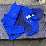Conjunto NK Tech Fleece Azul