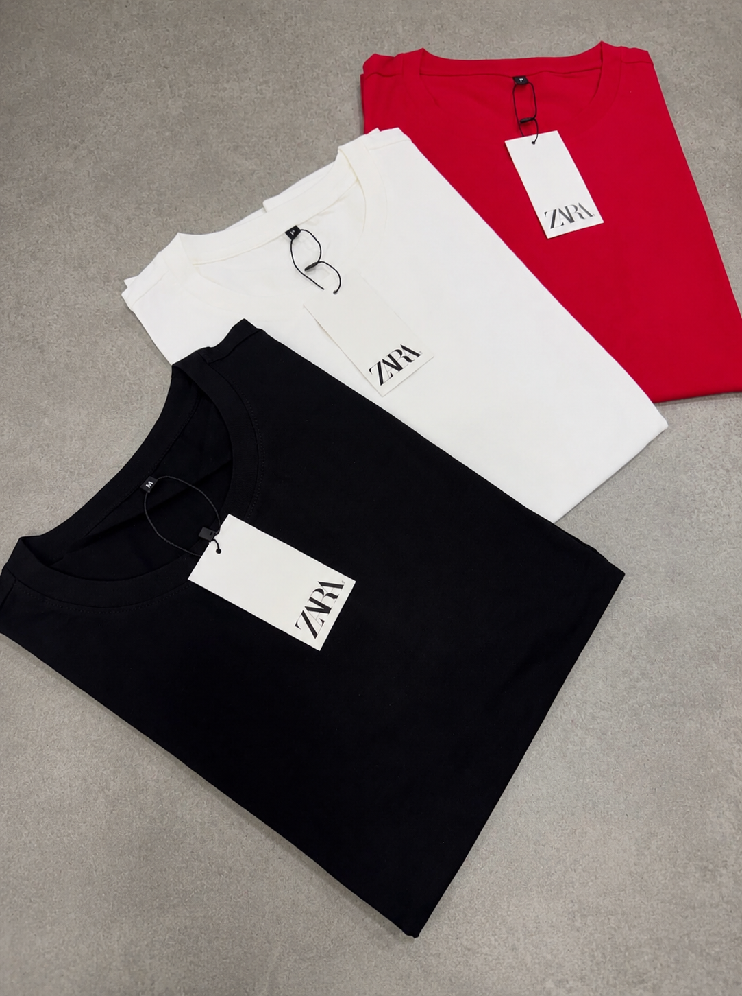 KIT 3 CAMISETAS LISAS PADRÃO Z4RA
