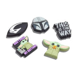 Jibbitz™ The Mandalorian Disney Pack com 5 unidades