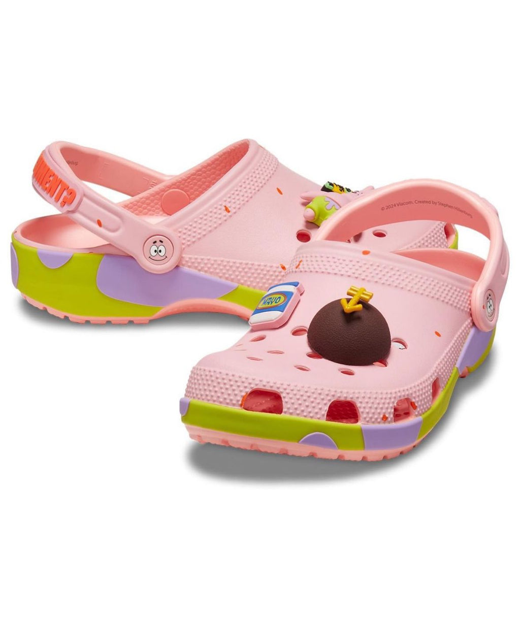 Sandália Classic Clog Patrick Estrela Edição Bob Esponja
