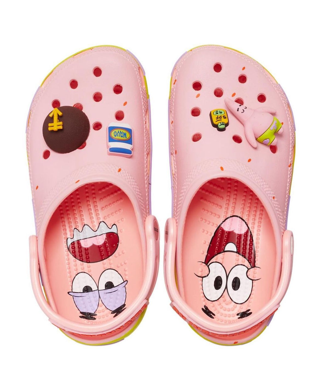 Sandália Classic Clog Patrick Estrela Edição Bob Esponja